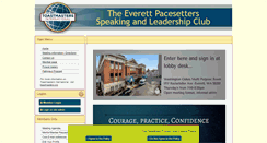 Desktop Screenshot of everettpacesetters.org